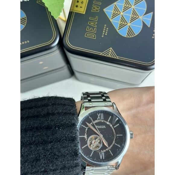 Fossil BQ2648 Fenmore Automatic Stainless Steel Watch - Picture 8 of 8